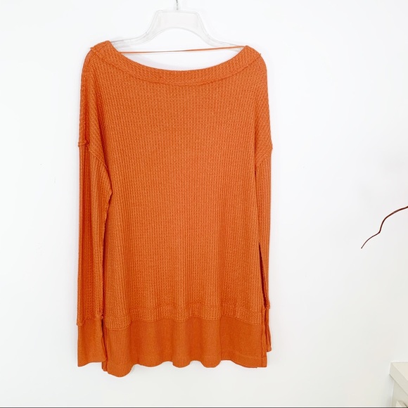 Free People North Shore Thermal Knit Tunic Top XS - Picture 7 of 10